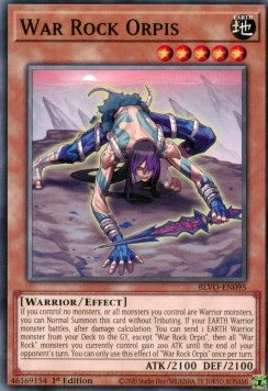 War Rock Orpis⁣ - Blazing Vortex⁣ (Common)⁣ [095]