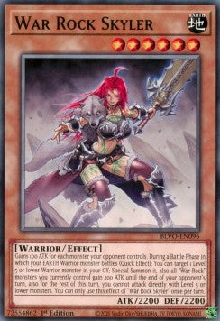 War Rock Skyler⁣ - Blazing Vortex⁣ (Common)⁣ [096]