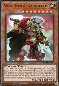 War Rock Bashileos⁣ - Blazing Vortex⁣ (Ultra Rare)⁣ [097]