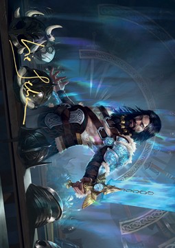Art Series: Halvar, God of Battle (V.2)⁣ - Kaldheim: Extras⁣ (Tip Card)⁣ [A02]