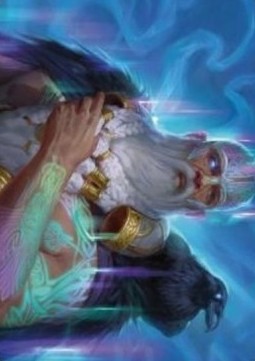 Art Series: Alrund, God of the Cosmos (V.1)⁣ - Kaldheim: Extras⁣ (Tip Card)⁣ [A09]