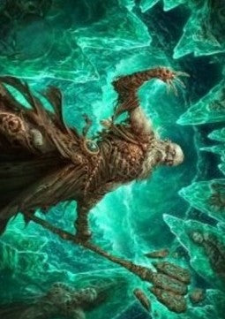 Art Series: Draugr Necromancer (V.1)⁣ - Kaldheim: Extras⁣ (Tip Card)⁣ [A22]