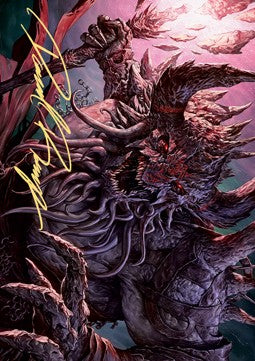 Art Series: Dream Devourer (V.2)⁣ - Kaldheim: Extras⁣ (Tip Card)⁣ [A23]