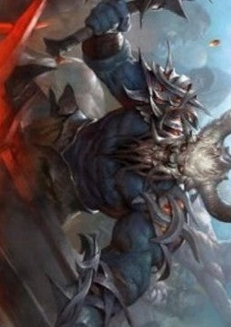 Art Series: Frenzied Raider (V.1)⁣ - Kaldheim: Extras⁣ (Tip Card)⁣ [A34]