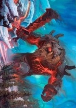 Art Series: Quakebringer (V.1)⁣ - Kaldheim: Extras⁣ (Tip Card)⁣ [A37]