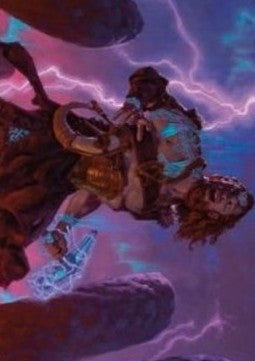 Art Series: Toralf, God of Fury (V.1)⁣ - Kaldheim: Extras⁣ (Tip Card)⁣ [A39]