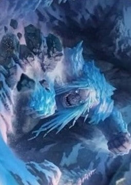 Art Series: Icehide Troll (V.1)⁣ - Kaldheim: Extras⁣ (Tip Card)⁣ [A46]