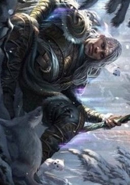 Art Series: Jorn, God of Winter (V.1)⁣ - Kaldheim: Extras⁣ (Tip Card)⁣ [A47]