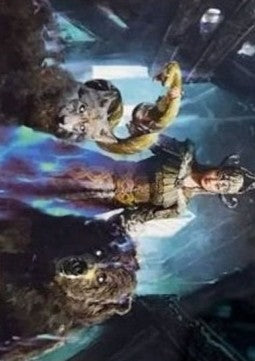 Art Series: Kolvori, God of Kinship (V.1)⁣ - Kaldheim: Extras⁣ (Tip Card)⁣ [A48]