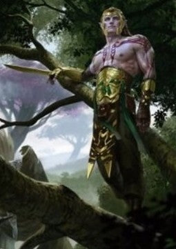 Art Series: Tyvar Kell (V.1)⁣ - Kaldheim: Extras⁣ (Tip Card)⁣ [A53]