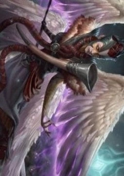 Art Series: Firja, Judge of Valor (V.1)⁣ - Kaldheim: Extras⁣ (Tip Card)⁣ [A56]