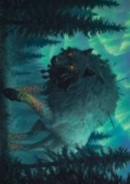 Art Series: Sarulf, Realm Eater (V.1)⁣ - Kaldheim: Extras⁣ (Tip Card)⁣ [A65]