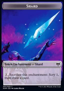 Shard Token⁣ - Kaldheim: Extras⁣ (Token)⁣ [T01]