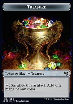 Treasure Token⁣ - Kaldheim: Extras⁣ (Token)⁣ [T19]