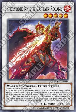 Infernoble Knight Captain Roland⁣ - OTS Tournament Pack 15⁣ (Super Rare)⁣ [010]