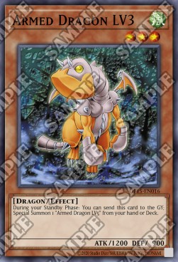 Armed Dragon LV3⁣ - OTS Tournament Pack 15⁣ (Common)⁣ [016]