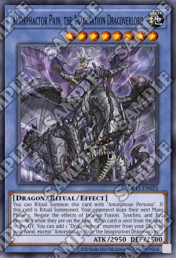 Amorphactor Pain, the Imagination Dracoverlord⁣ - OTS Tournament Pack 15⁣ (Common)⁣ [021]