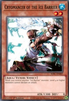 Cryomancer of the Ice Barrier⁣ - Structure Deck: Freezing Chains⁣ (Common)⁣ [007]