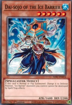 Dai-sojo of the Ice Barrier⁣ - Structure Deck: Freezing Chains⁣ (Common)⁣ [014]