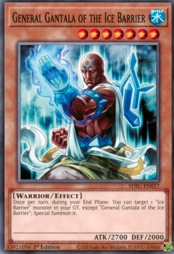 General Gantala of the Ice Barrier⁣ - Structure Deck: Freezing Chains⁣ (Common)⁣ [017]