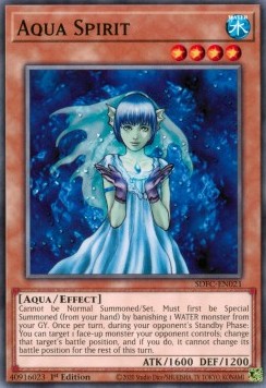 Aqua Spirit⁣ - Structure Deck: Freezing Chains⁣ (Common)⁣ [021]