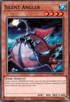 Silent Angler⁣ - Structure Deck: Freezing Chains⁣ (Common)⁣ [026]