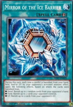Mirror of the Ice Barrier⁣ - Structure Deck: Freezing Chains⁣ (Common)⁣ [031]