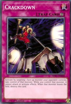 Crackdown⁣ - Structure Deck: Freezing Chains⁣ (Common)⁣ [040]