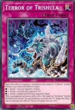 Terror of Trishula⁣ - Structure Deck: Freezing Chains⁣ (Common)⁣ [046]