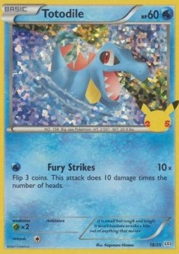 Totodile⁣ - McDonald's Collection 25th Anniversary⁣ (Promo)⁣ [18]