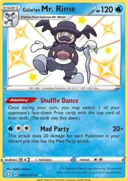 Galarian Mr. Rime⁣ - Shining Fates⁣ (Secret Rare)⁣ [SV21]