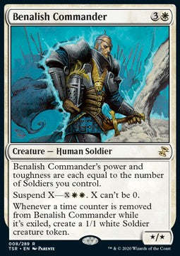 Benalish Commander⁣ - Time Spiral Remastered⁣ (Rare)⁣ [8]