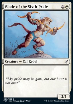 Blade of the Sixth Pride⁣ - Time Spiral Remastered⁣ (Common)⁣ [9]