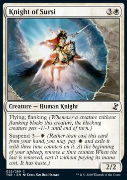 Knight of Sursi⁣ - Time Spiral Remastered⁣ (Common)⁣ [22]