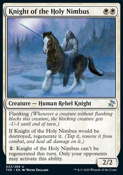 Knight of the Holy Nimbus⁣ - Time Spiral Remastered⁣ (Uncommon)⁣ [23]