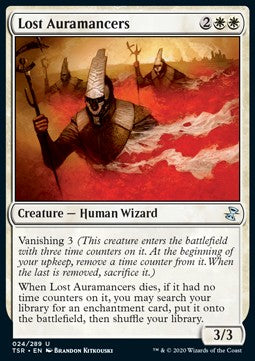 Lost Auramancers⁣ - Time Spiral Remastered⁣ (Uncommon)⁣ [24]
