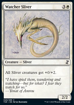 Watcher Sliver⁣ - Time Spiral Remastered⁣ (Common)⁣ [49]