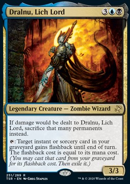 Dralnu, Lich Lord⁣ - Time Spiral Remastered⁣ (Rare)⁣ [251]