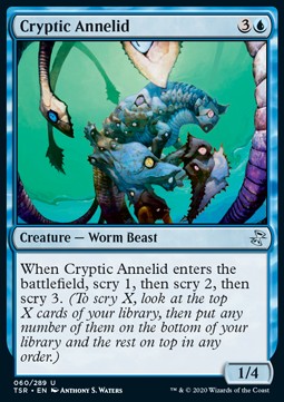 Cryptic Annelid⁣ - Time Spiral Remastered⁣ (Uncommon)⁣ [60]