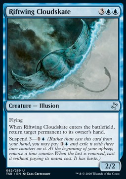 Riftwing Cloudskate⁣ - Time Spiral Remastered⁣ (Uncommon)⁣ [82]
