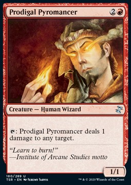 Prodigal Pyromancer⁣ - Time Spiral Remastered⁣ (Uncommon)⁣ [180]