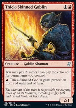 Thick-Skinned Goblin⁣ - Time Spiral Remastered⁣ (Uncommon)⁣ [196]