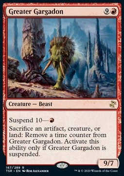 Greater Gargadon⁣ - Time Spiral Remastered⁣ (Rare)⁣ [167]