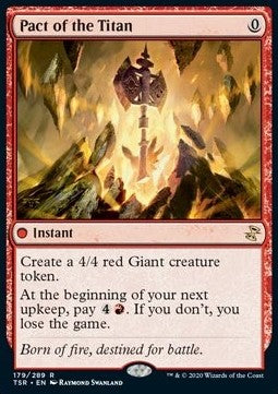 Pact of the Titan⁣ - Time Spiral Remastered⁣ (Rare)⁣ [179]