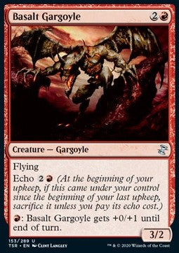Basalt Gargoyle⁣ - Time Spiral Remastered⁣ (Uncommon)⁣ [153]