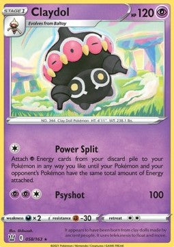 Claydol⁣ - Battle Styles⁣ (Rare)⁣ [58]
