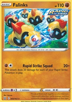 Falinks⁣ - Battle Styles⁣ (Rare)⁣ [83]