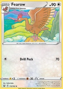 Fearow⁣ - Battle Styles⁣ (Uncommon)⁣ [112]