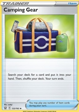Camping Gear⁣ - Battle Styles⁣ (Uncommon)⁣ [122]