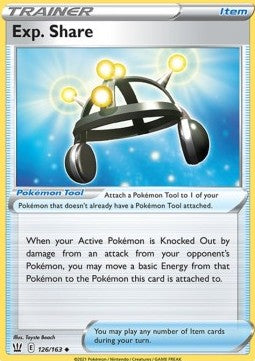 Exp. Share⁣ - Battle Styles⁣ (Uncommon)⁣ [126]